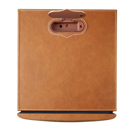 Afidano 1200 count cigar humidor with genuine leather exterior, Spanish cedar drawers, fingerprint lock, and climate control system for premium cigar preservation.